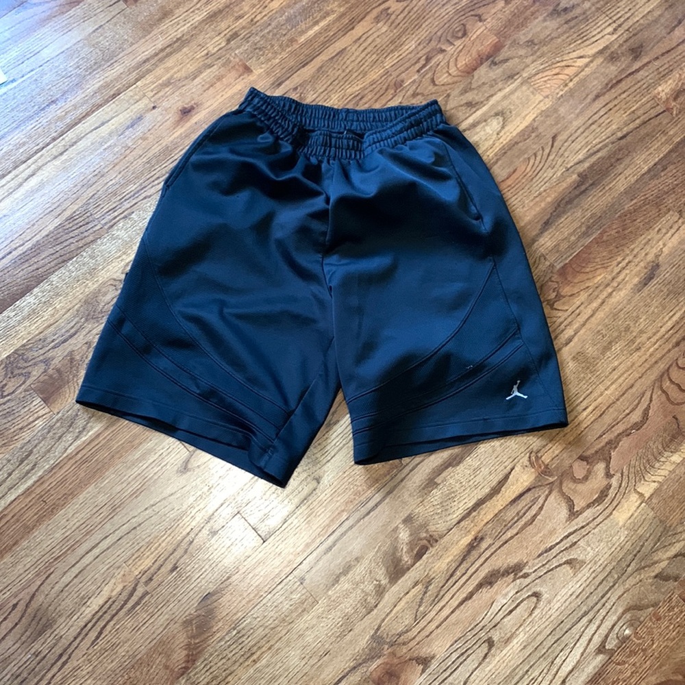 Black Jordan Shorts Large